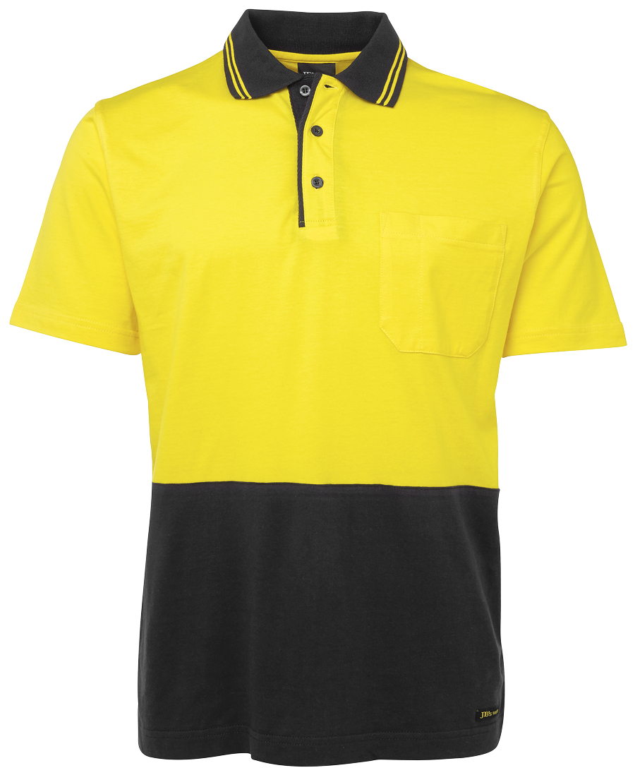 JB's Hi Vis SS Cotton Polo - Image 5