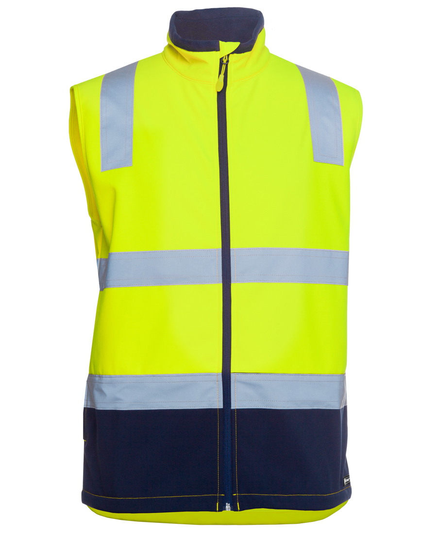 JB's Hi Vis (D+N) Three Layer Softshell Vest - Image 3