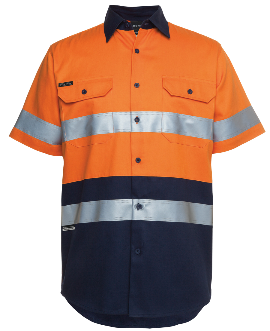 JB's Hi Vis SS (D+N) 190G Shirt