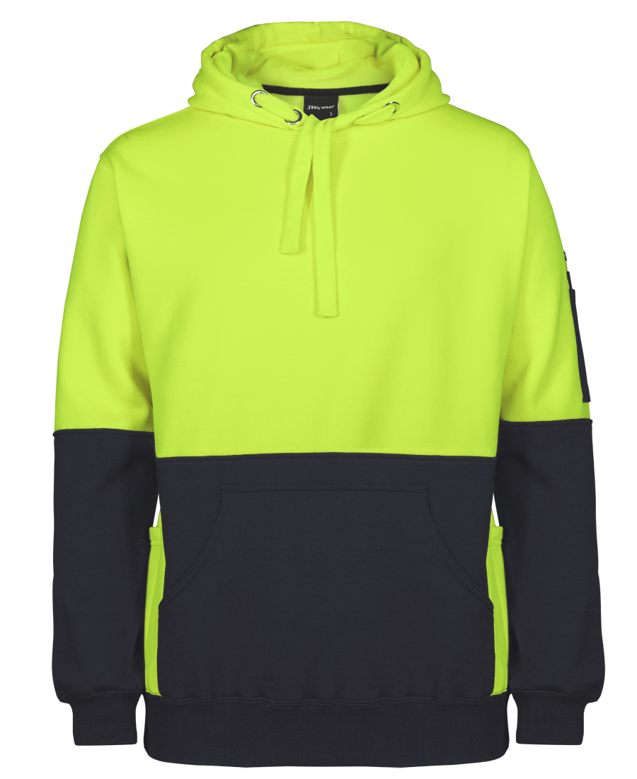 JB's Hi Vis 330G Pull Over Hoodie - Image 3
