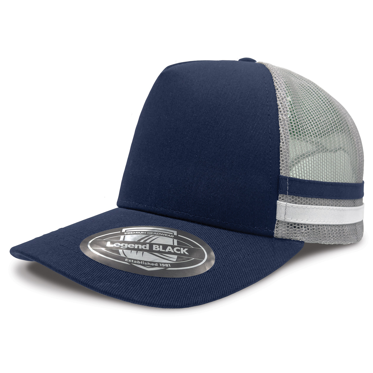 7050 Striped Trucker - Image 17