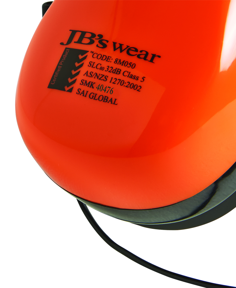 8M050 JB's 32db Supreme Ear Muff With Neck Band - Image 3