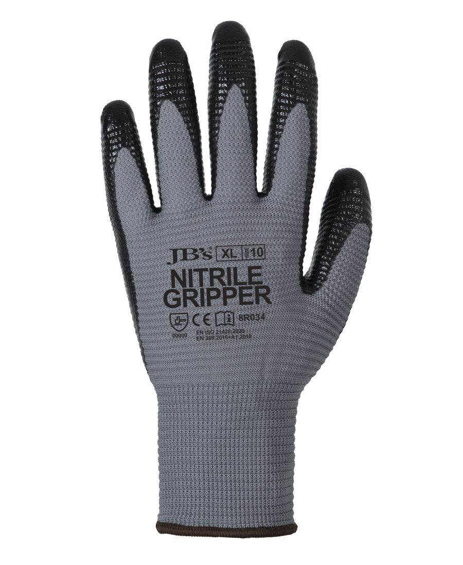 JB's Nitrile Gripper Glove (12 Pack)