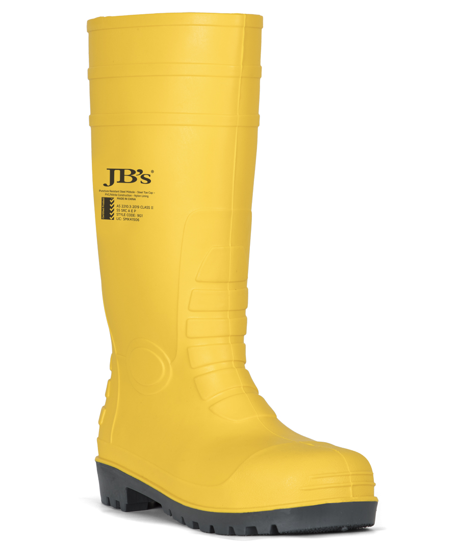 9G1 JB's Steel Toe Cap and Steel Plate Gumboot - Image 3
