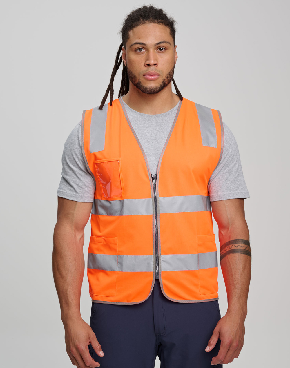Unisex Hi-Vis Safety Vest - Image 3