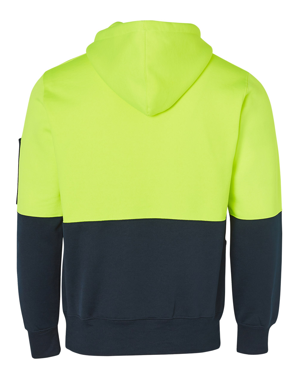SW38 Hi-Vis Unisex Two Tone Fleecy Hoodie - Image 4